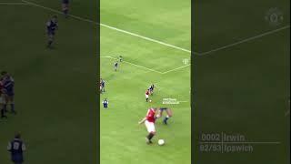 #2 Manchester United Premier League Goals 1992/93 by Denis Irwin vs Ipswich Town #shorts