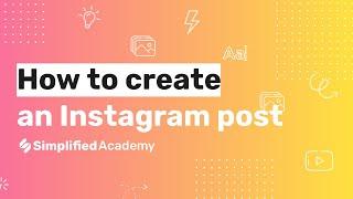 How to create an instagram post