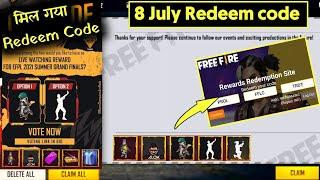 FREE FIRE 8 JULY REDEEM CODE | FREE FIRE PRO LEAGUE GRAND FINAL REDEEM CODE | FREE FIRE REDEEM CODE