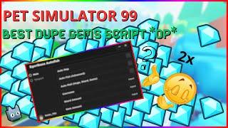 DUPE GEM SCRIPT PET SIMULATOR 99! *WORKING!* 