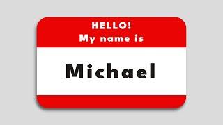 How To Create Name Tag in Photoshop