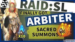 [RAID SHADOW LEGENDS] GOT ARBITER + SACRED SUMMONS