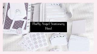 Fluffy Angel Stationery haul | Ana Jolene Printables