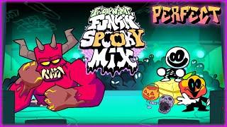 SPOOKY MIX (Creative Unofficial Playable Spooky Kids Mod!) - FNF Mod - Perfect Combo Showcase [HARD]