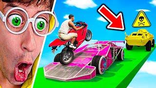 CARA a CARA 99.99999% TROLL en GTA 5 !! (Hermanos Mega Rampa)