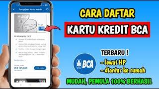 Cara Bikin Kartu Kredit BCA | Cara Membuat Kartu Kredit BCA