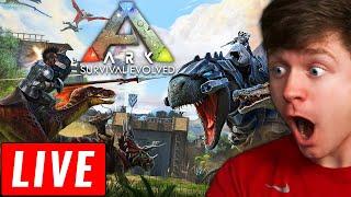  PLAYING ARK SURVIVAL EVOLVED LIVE!