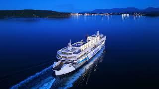 BC Ferries in the sunset Gabriola Island 2024