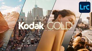 How to Create the KODAK GOLD 200 Look in Lightroom Classic Tutorial Preset