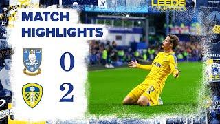 Highlights | Sheffield Wednesday 0-2 Leeds United | Brenden Aaronson and Dan James goals