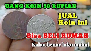 UANG KOIN 50 RUPIAH TAHUN 1971 DI JUAL SEHARGA RUMAH @koinkuno