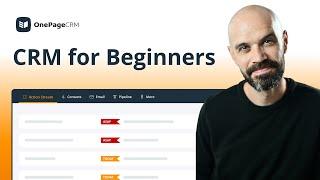 CRM for Beginners | A simple & affordable CRM solution