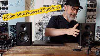 Edifier MR4 Powered Studio Monitor Speakers | Unboxing | Setting Up and My First Time Listening