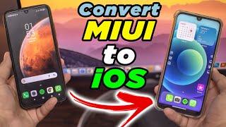 MIUI 12 Convert To IOS 14 Completely | INSTALL IOS Any Mi, Redmi & Poco Device 