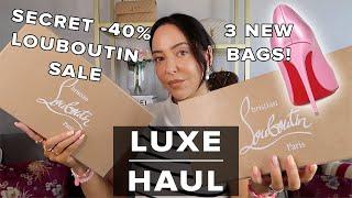 The Secret LUXURY Sales -40% On Now! LUXURY HAUL / 3 NEW BAGS