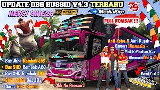 UPDATE BARU !!OBB BUSSID V4.3 SOUND MERCY OH1626 SUOS | APK BUSSID Grafik Hd Ets2 | Bus Simulator Id