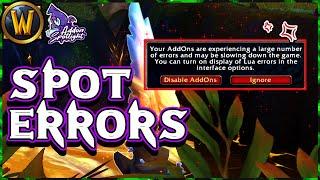 Know What Addons Are Causing Errors  Addon Spotlight