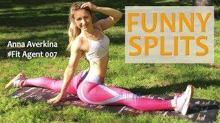 Amazing splits and wow stretching |How to do the Splits | Anna Averkina funny moments