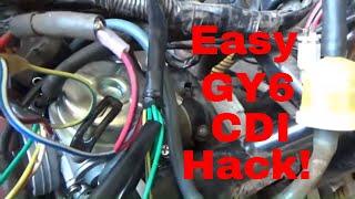 How to wire a Pit Bike CDI on a GY6 Engine, The Pit Bike CDI GY6 Hack!