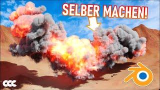 EXPLOSIONEN in Blender (kostenlos) | Tutorial Deutsch