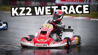 KZ2 WET RACE ONBOARD at Trofeo delle Industrie 2023 - birelART s15 / TM KZ-R2 // South Garda Karting