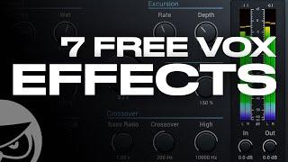 7 Free Vocal Effects