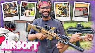 ICH KAUFE UND SPIELE ZUM ERSTEN MAL AIRSOFT!! 