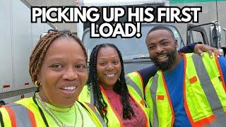 New Boxtruck Driver Picks Up His First Load ~ the Boxtruck Couple