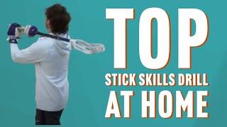 HOW TO IMPROVE STICK SKILLS - LACROSSE DRILLS AT HOME