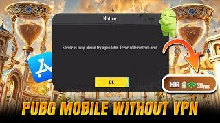 How to Fix PUBG Mobile Server is Busy Error in Tamil | How To Play Pubg Mobile Without VPN In India