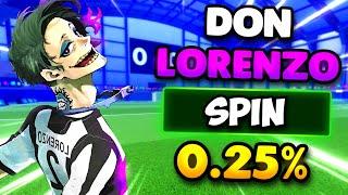 I Unlocked 0.25% World Class DON LORENZO In Blue Lock Rivals!