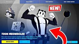 New TOON MEOWSCLES Pack!! (Fortnite Season 6)