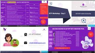 Day 2 - BTP Workshop | BTP Security Training | BTP IAM Training | SAP Cloud Identity Services