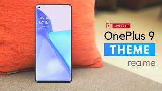 OnePlus 9 Oxegen OS 11 theme for Realme UI and ColorOS 7 best Cool For Realme & Oppo Phone