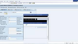Create Material in SAP MM01 l Material Master (MM)