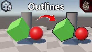 Simple Full Screen Outlines - Shader Graph Tutorial - Unity 6