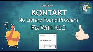kotakt no library found problem || how to fix it || shofar studio|| flstudio || tamil