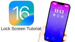 How To Customize Lock Screen on iOS 16?