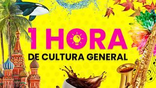 1 Hora de CULTURA GENERAL  - Preguntas y Respuestas para aprender Cultura General 