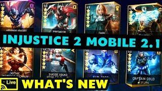 Injustice 2 Mobile LIVE STREAM. Update 2.1 Changes. Is Injustice 2 Mobile Dying?..