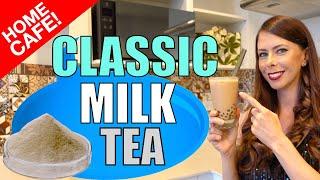 How to Make Classic Milk Tea at Home using Powder