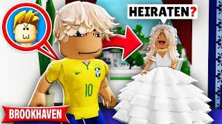 ich TROLLE MÄDCHEN und SIE WILL HEIRATEN in Brookhaven! (Roblox)