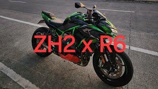 Zh2 2022 x yamaha r6.