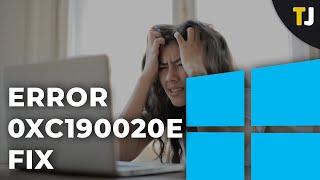 How to Fix Windows 10 Update Error 0xc190020e