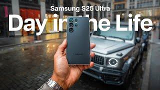 Samsung Galaxy S25 Ultra Day in The Life (AI, Battery Life & Camera Test)