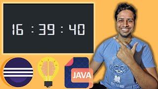 Beginners | Digital Clock | Mini Project | Java | Swing | Modern Desktop Application (GUI) | Eclipse