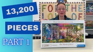 13,200 PIECES!!! Visionaria Jigsaw Puzzle by Clementoni - PART 1