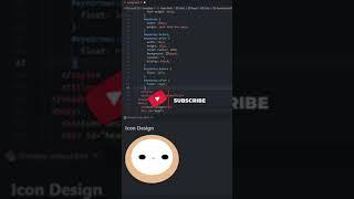 Emoji Sloth Face using HTML and CSS tutorial for beginners using VSCode Editor #shorts #coding