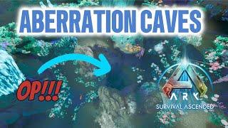 EVERY NEW ASA ABERRATION CAVE LOCATIONS | ARK SURVIVAL ASCENDED