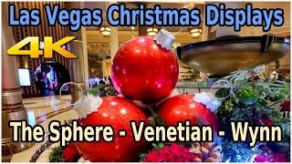 Las Vegas Christmas Displays in 4K!